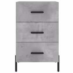 VidaXL 827672 Table de nuit et table de chevet Couleur du béton - Vue supplémentaire 5
