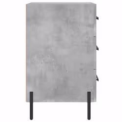 VidaXL 827672 Table de nuit et table de chevet Couleur du béton - Vue supplémentaire 6