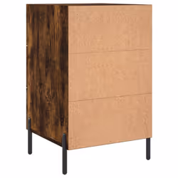 VidaXL 827673 Table de nuit et table de chevet Chêne - Vue supplémentaire 8