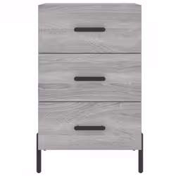 VidaXL 827674 Table de nuit et table de chevet Chêne - Vue supplémentaire 5