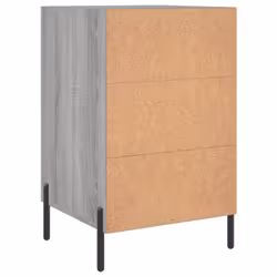 VidaXL 827674 Table de nuit et table de chevet Chêne - Vue supplémentaire 8