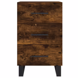 VidaXL 827689 Table de nuit et table de chevet Chêne - Vue supplémentaire 5