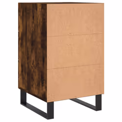 VidaXL 827689 Table de nuit et table de chevet Chêne - Vue supplémentaire 8