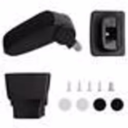 vidaXL Accoudoir de voiture noir 16x32x(35-50,5) cm ABS