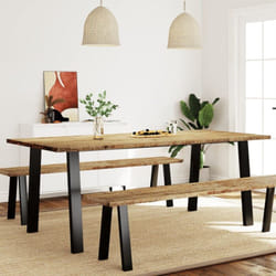 Vidaxl - Table à manger 200x90x75 cm bois d'acacia solide