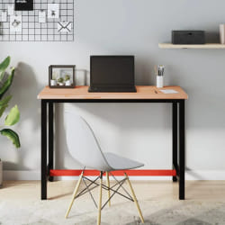 Établi vidaXL - 115 cm - Bois massif de hêtre