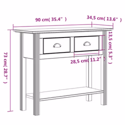 VidaXL 355071 Table à café, latérale et de salon - Vue supplémentaire 8