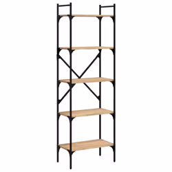VidaXL 833344, Chêne, Métal, Bois, 560 mm, 315 mm, 1740 mm