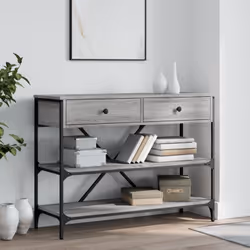 Cette table console classique sera un supplément pratique et décoratif à votre décoration intérieure. Matériau durable : le b ...