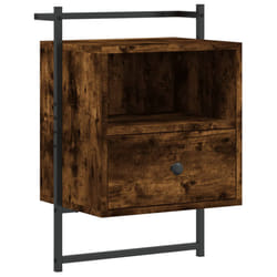 VidaXL 833437 Table de nuit et table de chevet Chêne