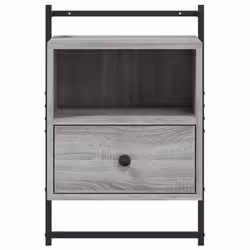 VidaXL 833439 Table de nuit et table de chevet Chêne - Vue supplémentaire 6