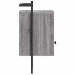 VidaXL 833440 Table de nuit et table de chevet Chêne - Vue supplémentaire 8