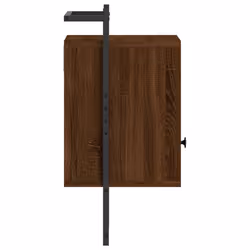 VidaXL 833442 Table de nuit et table de chevet Chêne - Vue supplémentaire 8