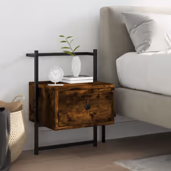 VidaXL 833447 Table de nuit et table de chevet Chêne