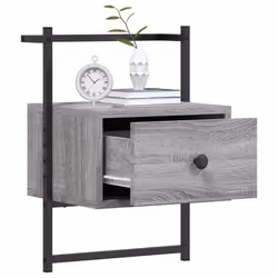 VidaXL 833450 Table de nuit et table de chevet Chêne