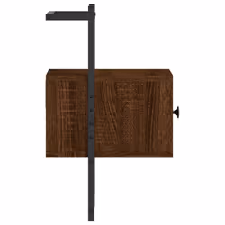 VidaXL 833451 Table de nuit et table de chevet Chêne - Vue supplémentaire 6
