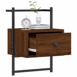 VidaXL 833452 Table de nuit et table de chevet Chêne