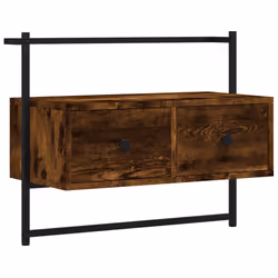 VidaXL 833455, Bois, Métal, Bois, 605 mm, 300 mm, 510 mm, 1 pièce(s)
