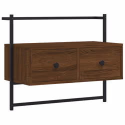 VidaXL 833457, Bois, Métal, Bois, 605 mm, 300 mm, 510 mm, 1 pièce(s)