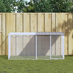 Ce poulailler avec toit est un choix parfait pour vos poulets, poules et autres petits animaux et les maintient à l'aise. Uti ...