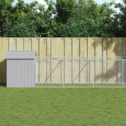 Vidaxl - Niche pour chien avec toit gris clair 117x813x123 cm