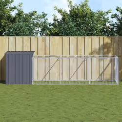 Offrez sécurité et confort à vos amis à fourrure avec cette niche pour chien avec cour. Utilisation polyvalente : combinée av ...