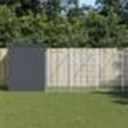 vidaXL Niche pour chien avec cour anthracite 214x1069x181 cm