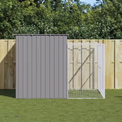 Offrez sécurité et confort à vos amis à fourrure avec cette niche pour chien avec cour. Utilisation polyvalente : combinée av ...