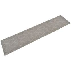 Tapis de cuisine lavable impression losange 60x300 cm velours Vidaxl