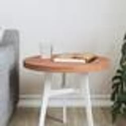 vidaXL Dessus de table Ø40x2,5 cm rond bois massif de hêtre