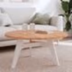vidaXL Dessus de table Ø90x2,5 cm rond bois massif de hêtre