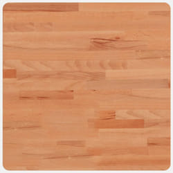 Dessus de table 50x50x1,5 cm carré bois massif de hêtre Vidaxl