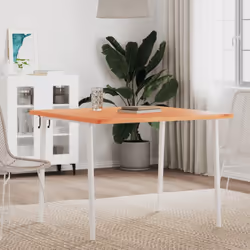 Donnez une nouvelle vie à votre table avec ce dessus de table en bois. C'est une excellente solution pour renouveler votre ta ...