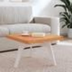 vidaXL Dessus de table 60x60x4 cm carré bois massif de hêtre