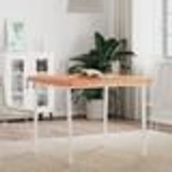 vidaXL Dessus de table 80x80x4 cm carré bois massif de hêtre