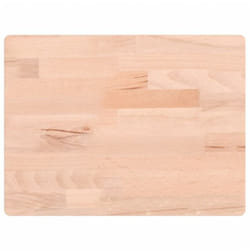 Vidaxl - Planche à découper 40x30x4 cm bois massif de hêtre