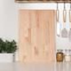 vidaXL Planche à découper 50x35x4 cm bois massif de hêtre