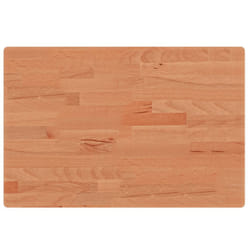 vidaXL Comptoir de salle de bain 60x40x2,5 cm bois massif de hêtre