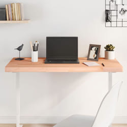 Vidaxl - Dessus de bureau 100x50x4 cm bois massif de hêtre