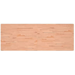 Vidaxl - Dessus de bureau 150x55x2,5 cm bois massif de hêtre