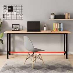 Ce dessus de bureau en bois est la solution idéale pour renouveler vos tables tout en apportant une ambiance naturelle. Bois  ...