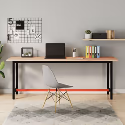 Ce dessus de bureau en bois est la solution idéale pour renouveler vos tables tout en apportant une ambiance naturelle. Bois ...