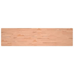 Vidaxl - Dessus de bureau 220x55x2,5 cm bois massif de hêtre