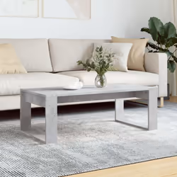 Ajoutez une touche d'élégance à votre salon avec cette élégante table basse. Matériau robuste : le bois d'ingénierie est d'un ...
