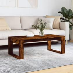 Ajoutez une touche d'élégance à votre salon avec cette élégante table basse. Matériau robuste : le bois d'ingénierie est d'un ...