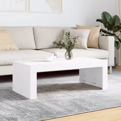 Description générale Ajoutez une touche d'élégance à votre salon avec cette table basse moderne en bois d'ingénierie. Conçue ...