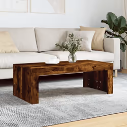 Description générale Ajoutez une touche d'élégance à votre salon avec cette table basse moderne en bois d'ingénierie. Sa conc ...