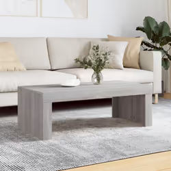 Ajoutez une touche d'élégance à votre salon avec cette élégante table basse. Matériau robuste : le bois d'ingénierie est d'un ...
