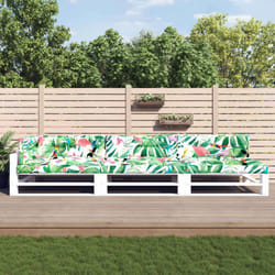 Coussins De Palette Lot De 7 Multicolore Tissu Vidaxl