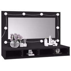 VidaXL 833488 miroir de salle de bain et armoire de rangement pour évier
